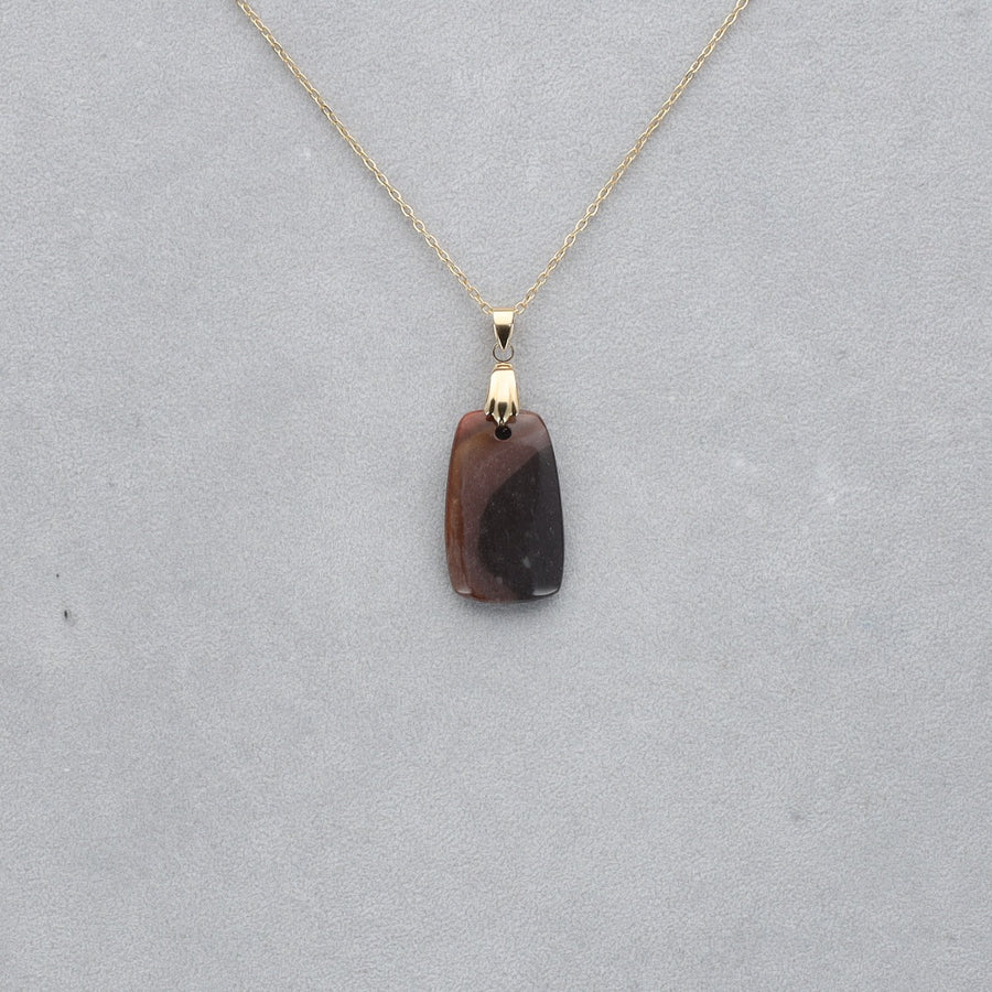 Jaspe Polychrome Cabochon percé 3