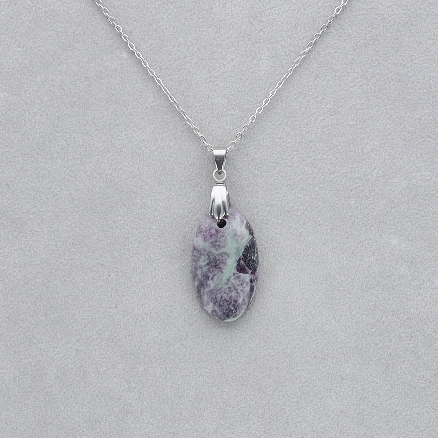 Kammererite Cabochon percé 26