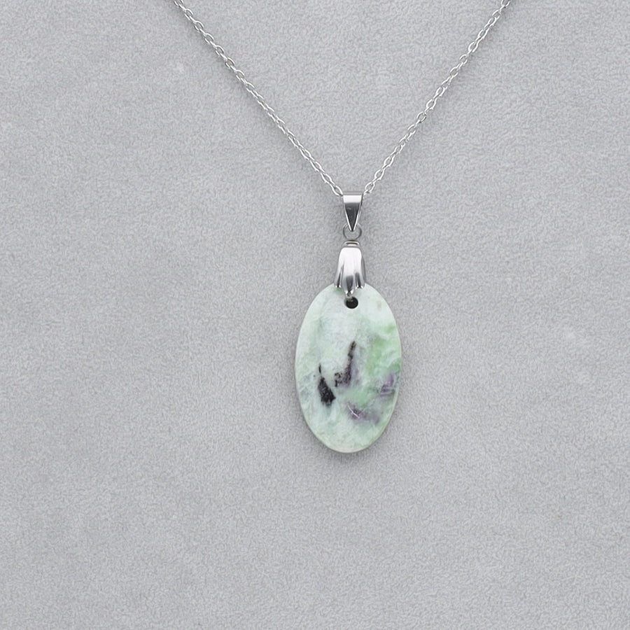 Kammererite Cabochon percé 28