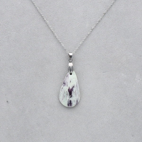 Kammererite Cabochon percé 42