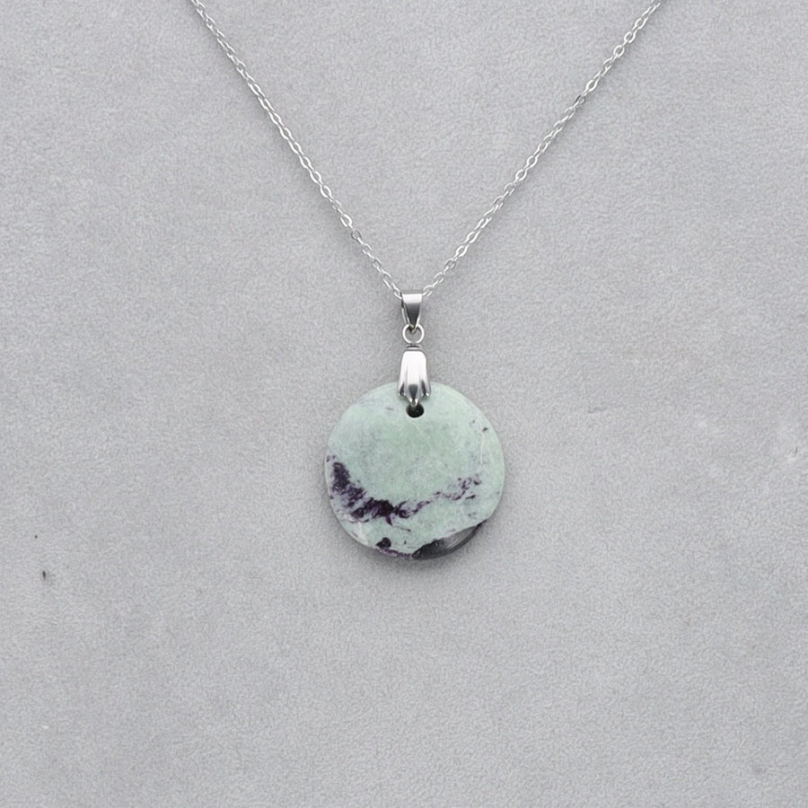 Kammererite Cabochon percé 43
