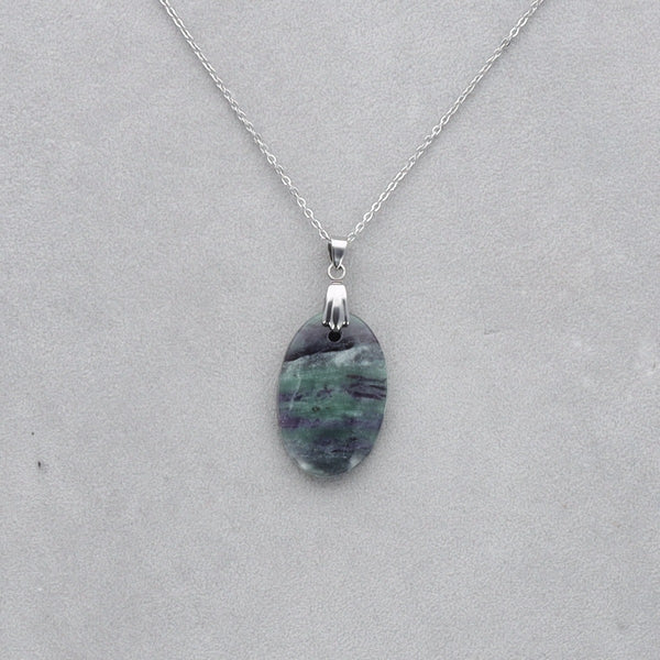 Kammererite Cabochon percé 45
