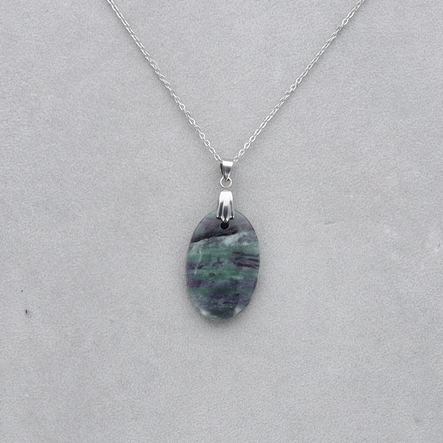 Kammererite Cabochon percé 45