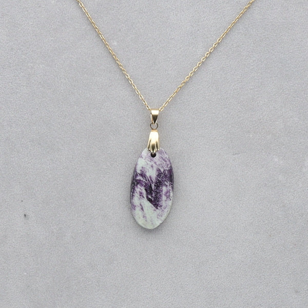 Kammererite Cabochon percé 55