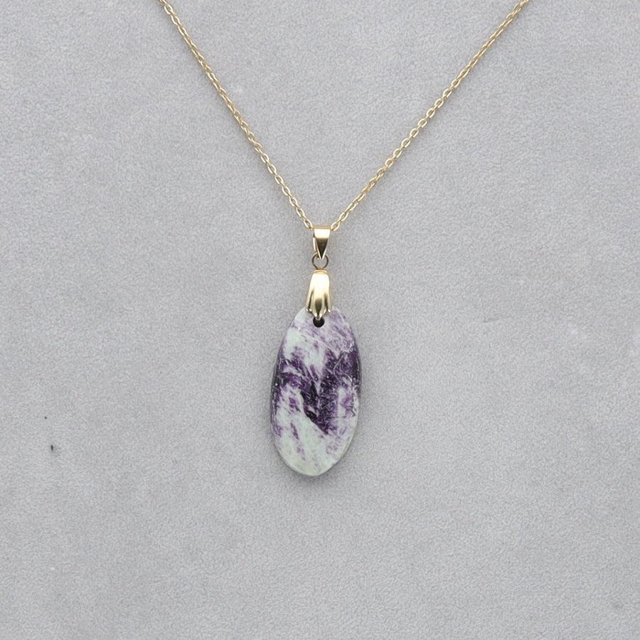 Kammererite Cabochon percé 55