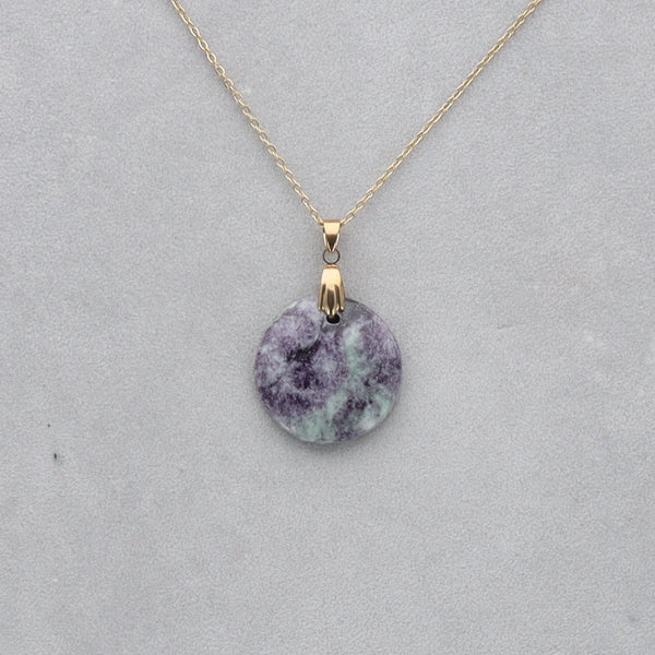 Kammererite Cabochon percé 56