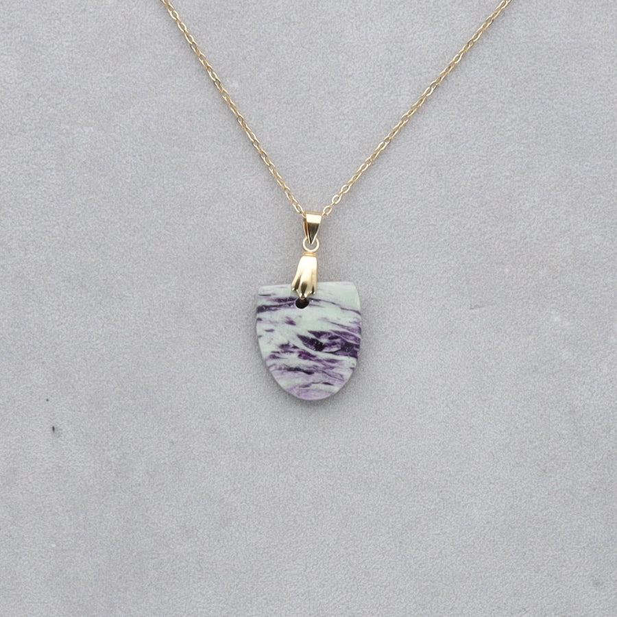 Kammererite Cabochon percé 57
