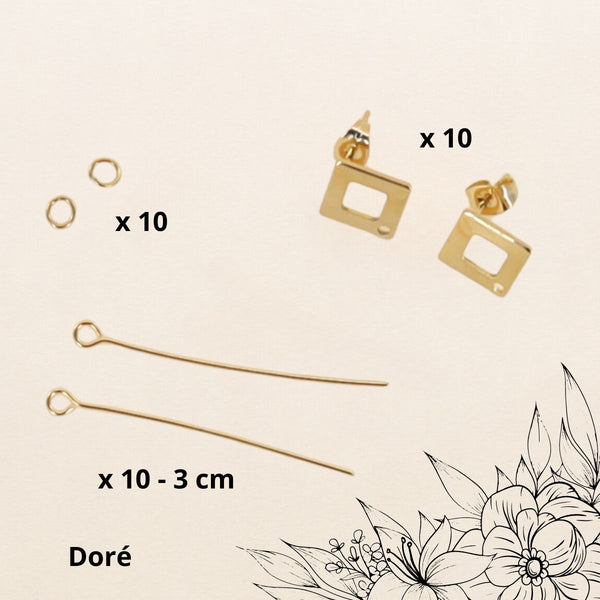 Kit Boucles d'oreilles 1