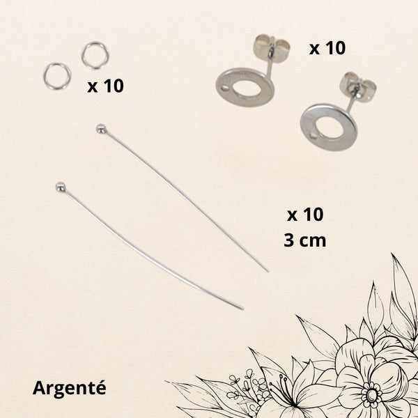 Kit Boucles d'oreilles 3
