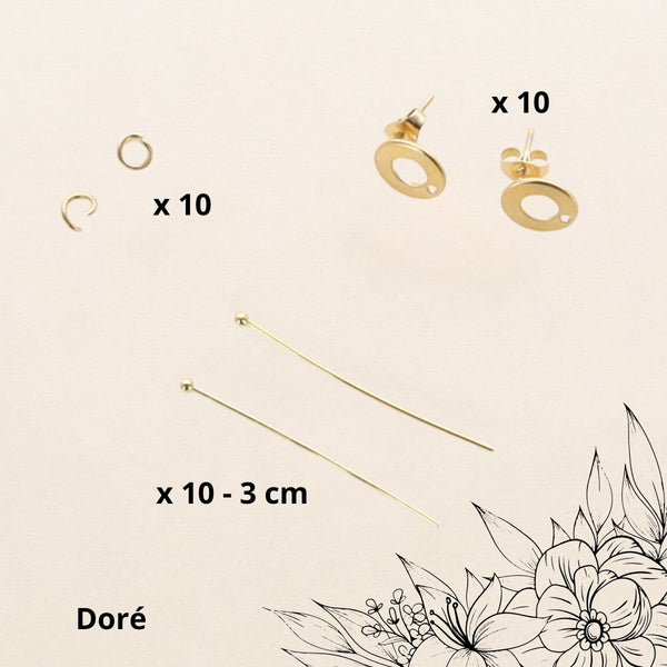 Kit Boucles d'oreilles 4