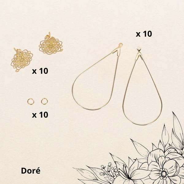 Kit Boucles d'oreilles 9