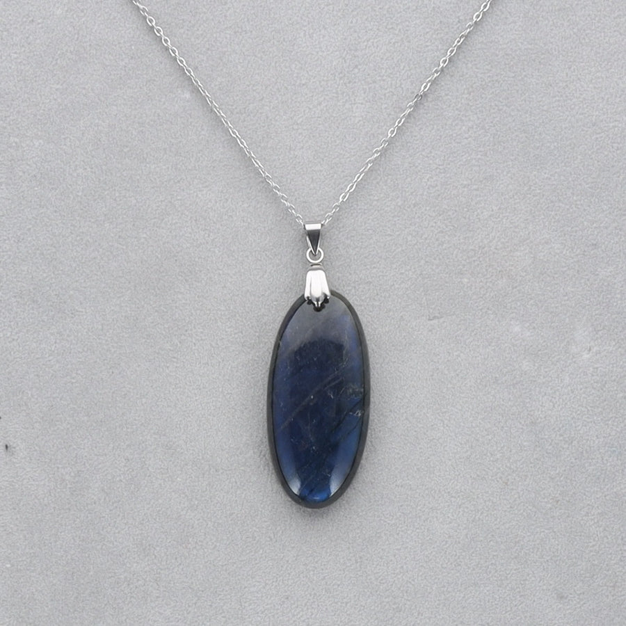 Labradorite Extra Cabochon percé 42