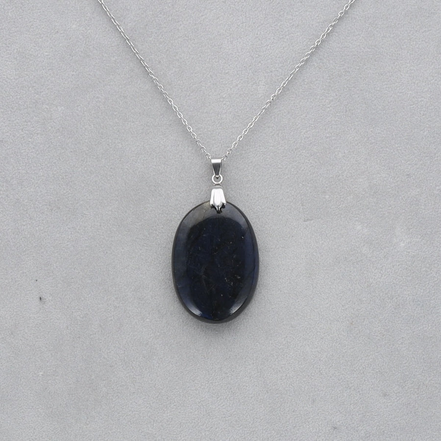 Labradorite Extra Cabochon percé 59