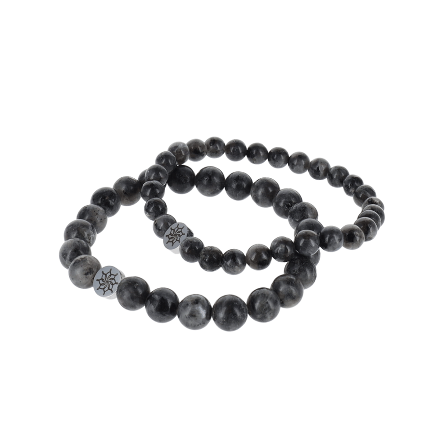 Bracelet Larvikite