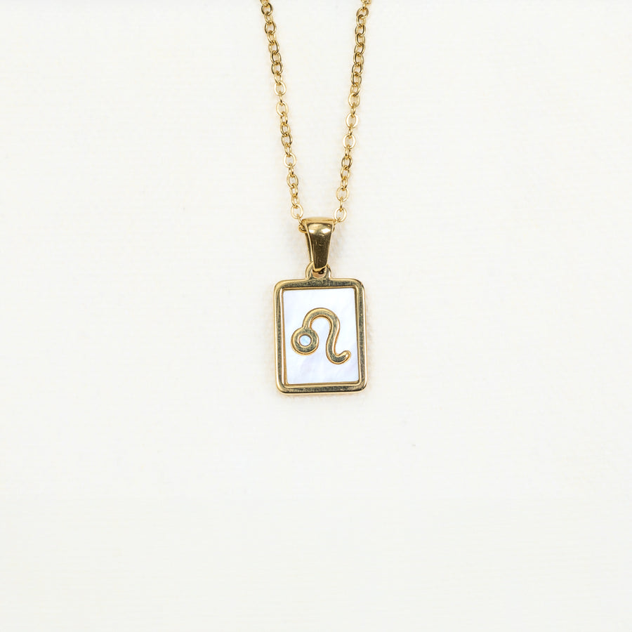 Pendentif Lion - Nacre
