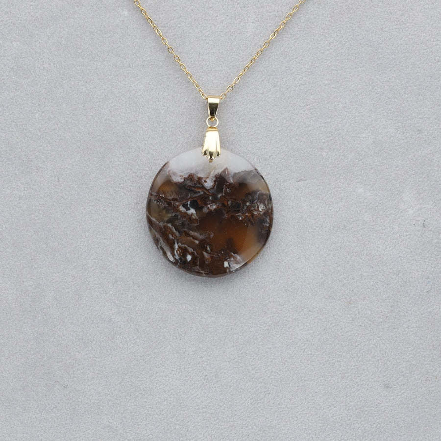 Opale Indonésienne Cabochon percé 12