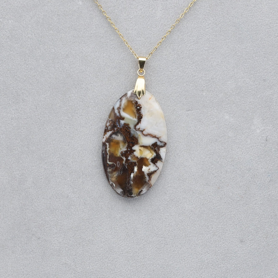 Opale Indonésienne Cabochon percé 18