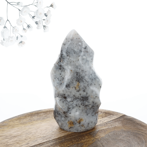Opale Dendritique  flamme 0.580kg