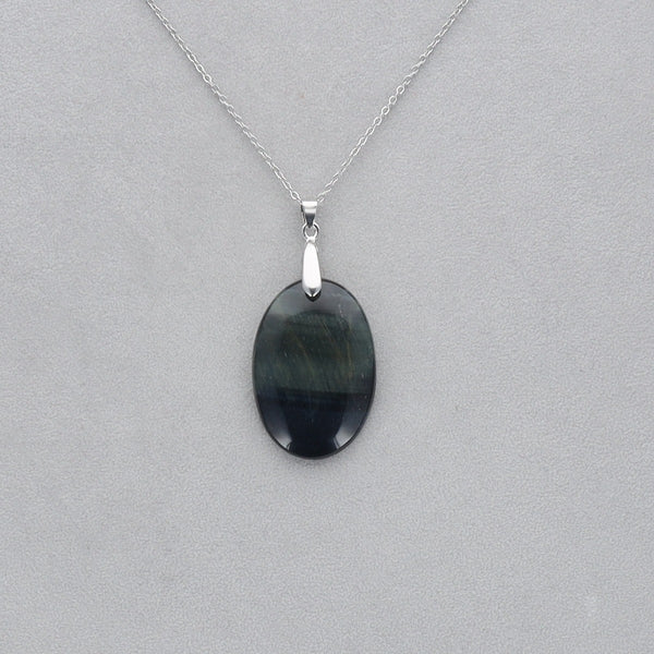 Oeil de Tigre Cabochon percé 18