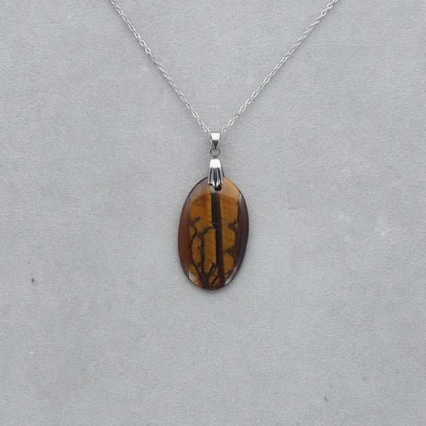 Oeil de Tigre Cabochon percé 57