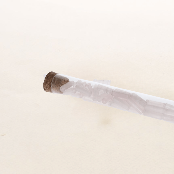 Quartz rose - Tube petit (Lot de 10)