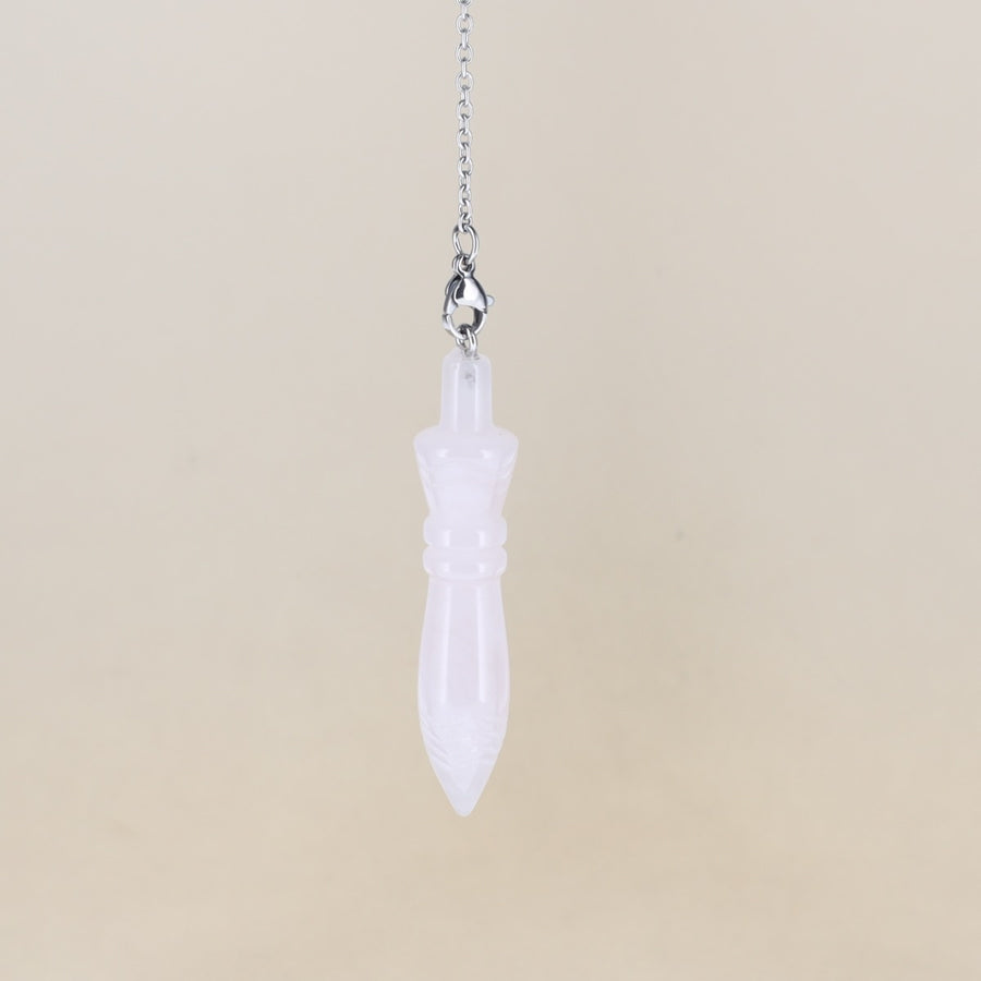 Pendule Thot - Quartz rose