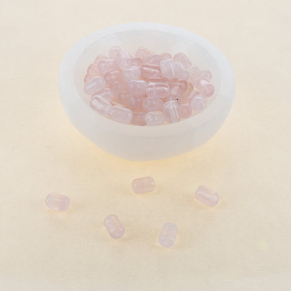 Quartz rose tube