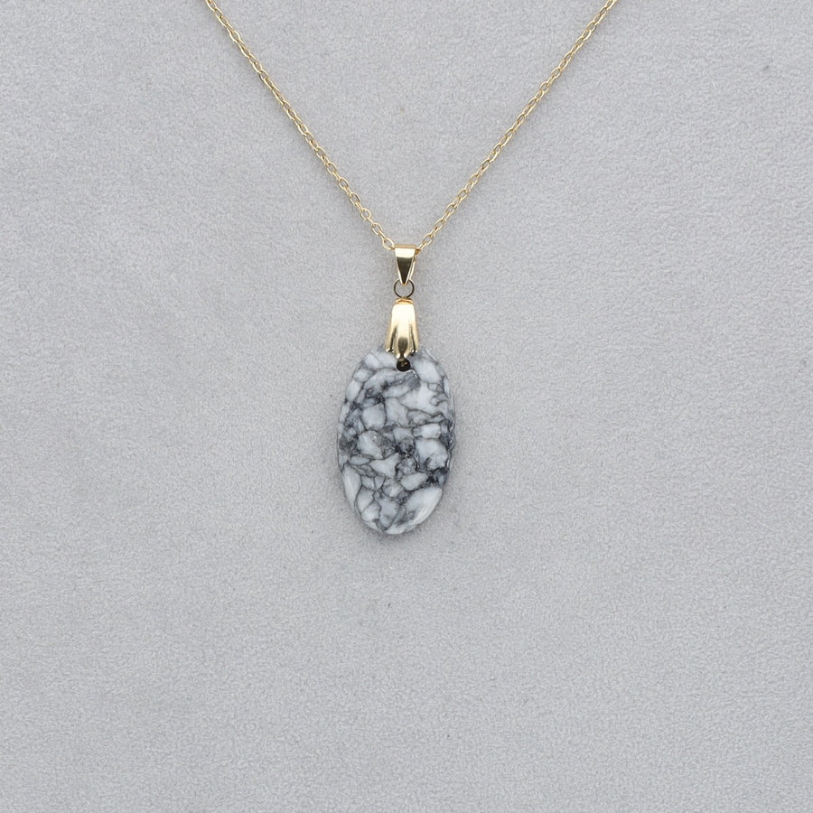 Pinolite Cabochon percé 100