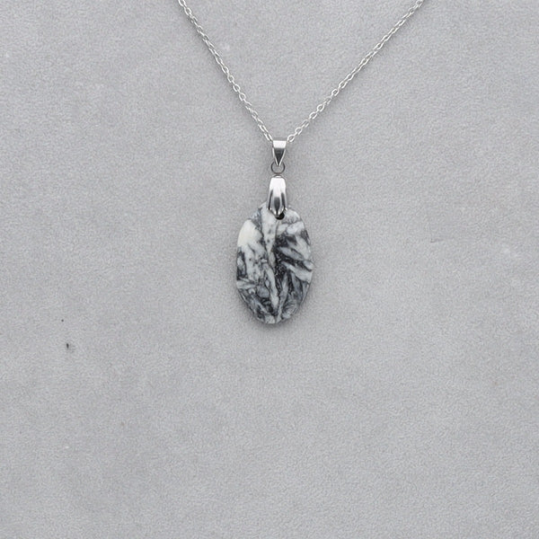 Pinolite Cabochon percé 105