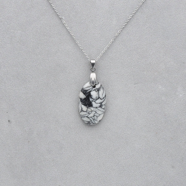 Pinolite Cabochon percé 107