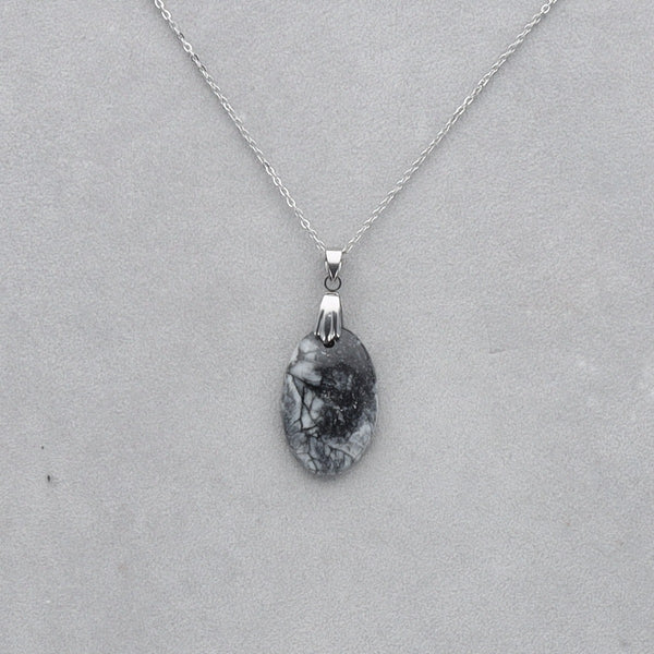 Pinolite Cabochon percé 109