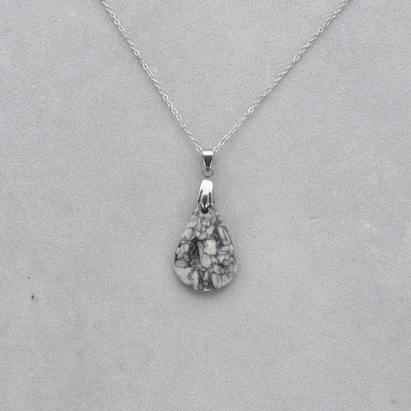 Pinolite Cabochon percé 110