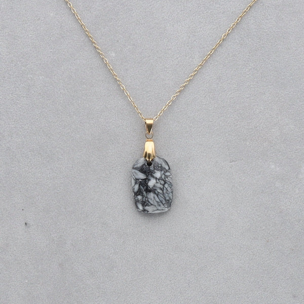 Pinolite Cabochon percé 112