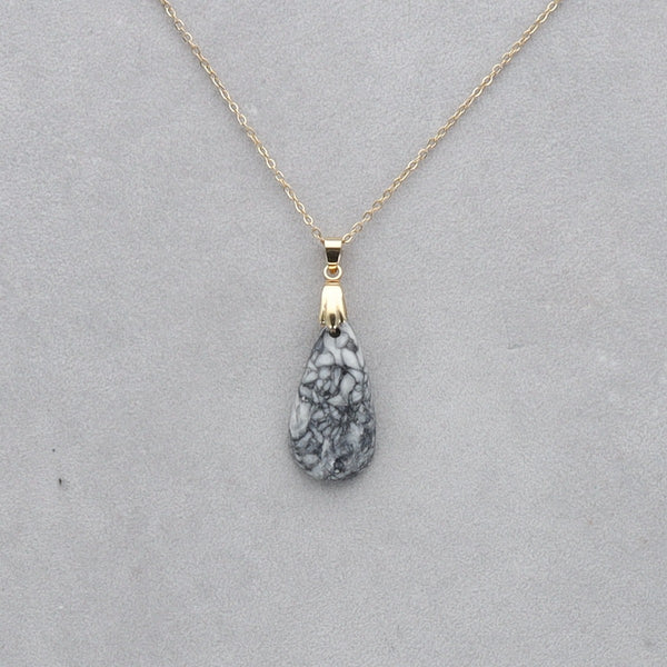 Pinolite Cabochon percé 114
