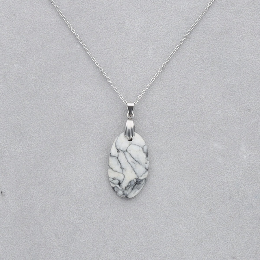 Pinolite Cabochon percé 91