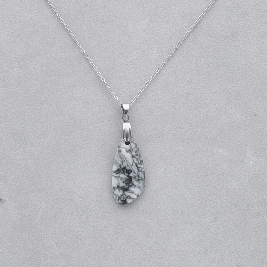 Pinolite Cabochon percé 92