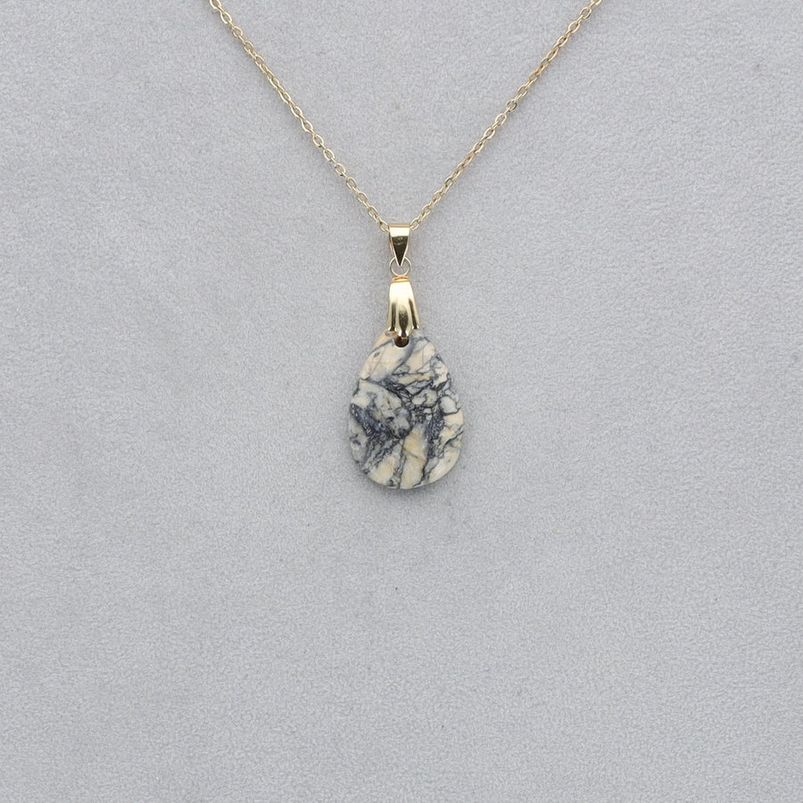 Pinolite Cabochon percé 99
