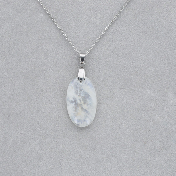 Pierre de Lune Extra Cabochon percé 1