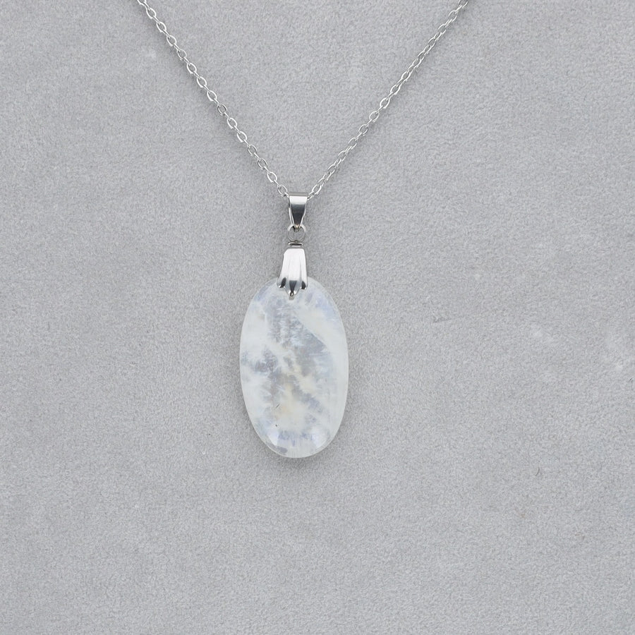 Pierre de Lune Extra Cabochon percé 1