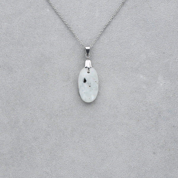 Pierre de Lune Tourmaline Cabochon percé 23