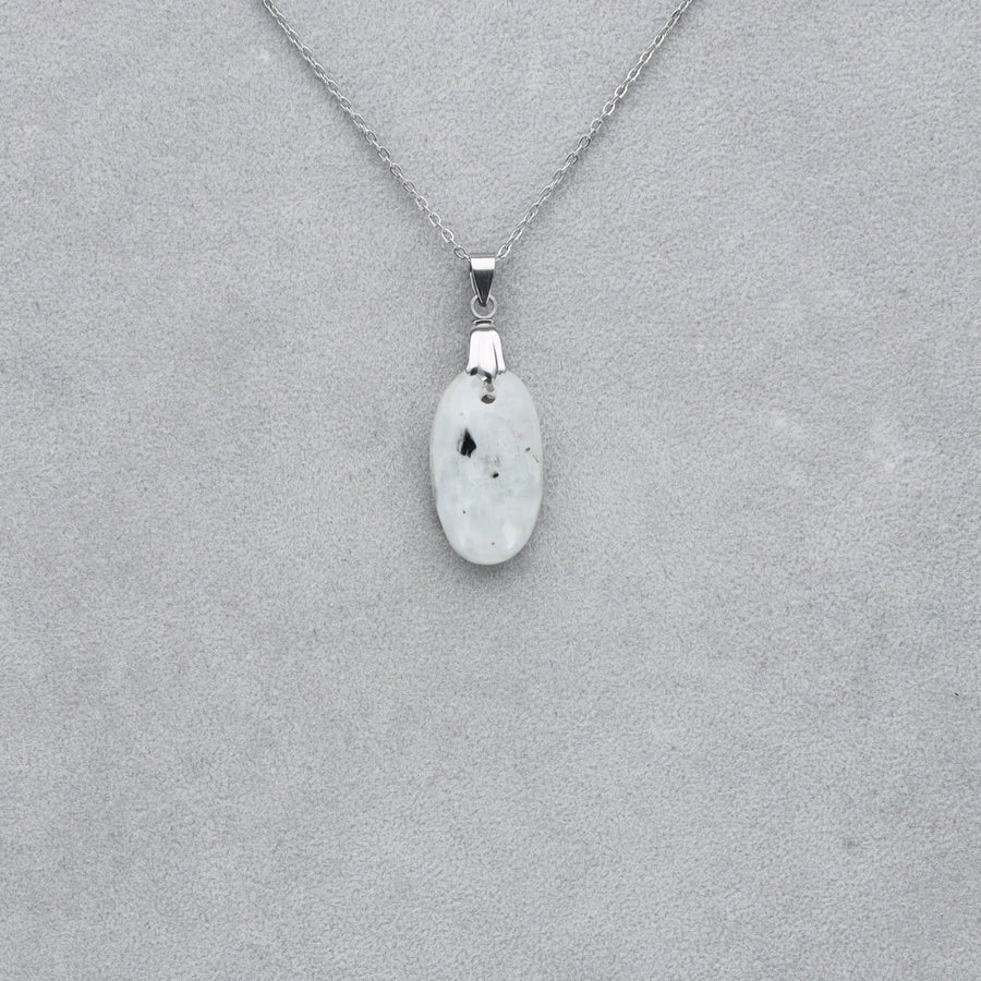 Pierre de Lune Tourmaline Cabochon percé 23