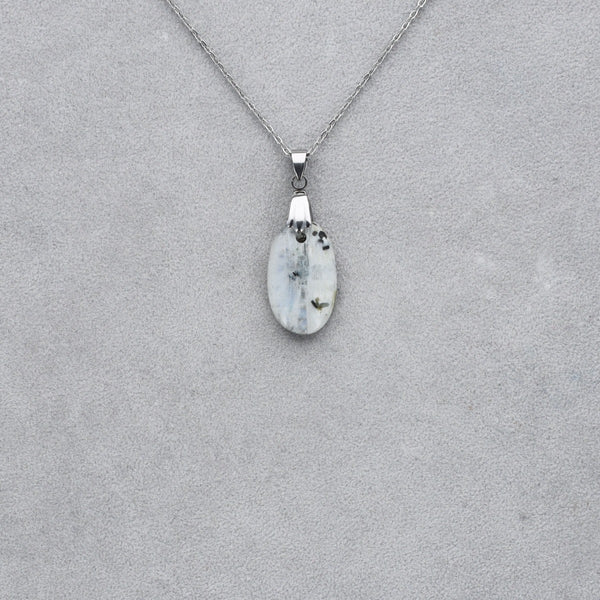 Pierre de Lune Tourmaline Cabochon percé 27