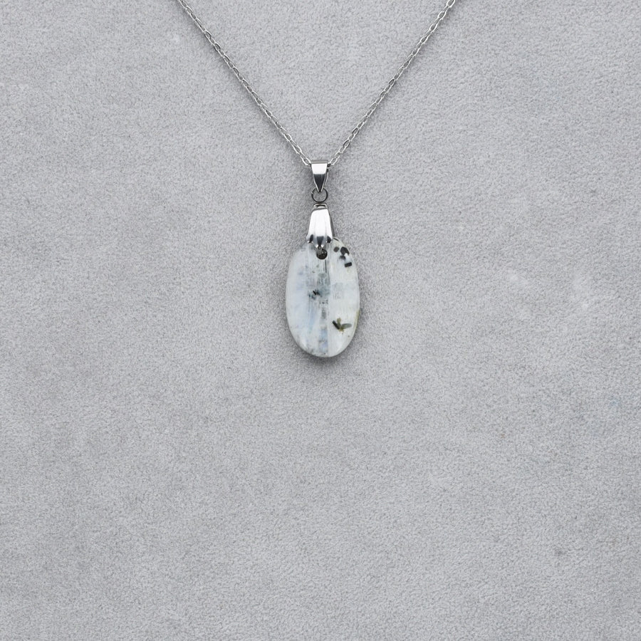 Pierre de Lune Tourmaline Cabochon percé 27