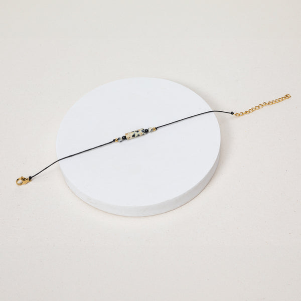 Bracelet Dalma - Jaspe Dalmatien