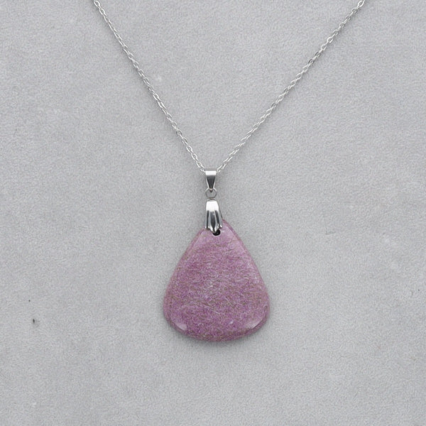 Purpurite Cabochon percé 17
