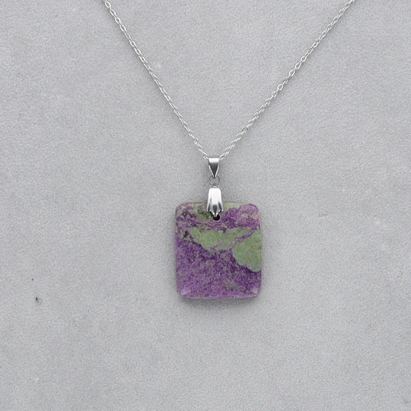 Purpurite Cabochon percé 19