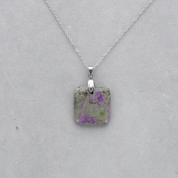 Purpurite Cabochon percé 20