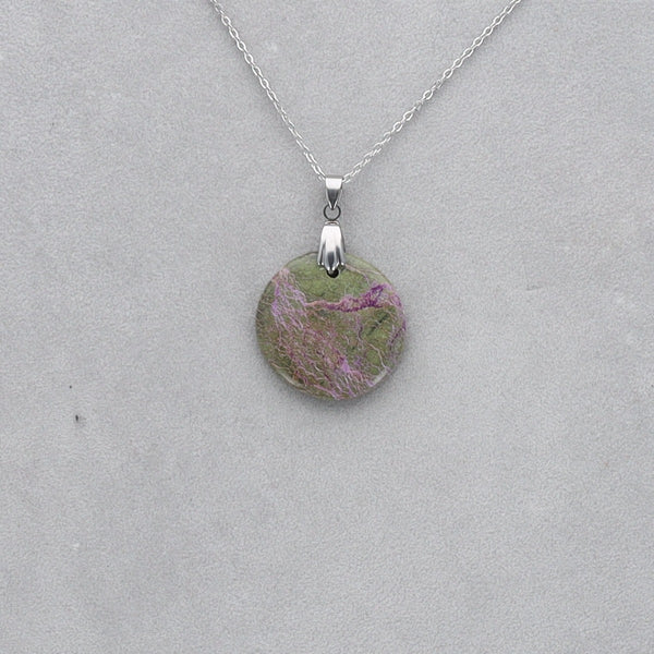Purpurite Cabochon percé 25