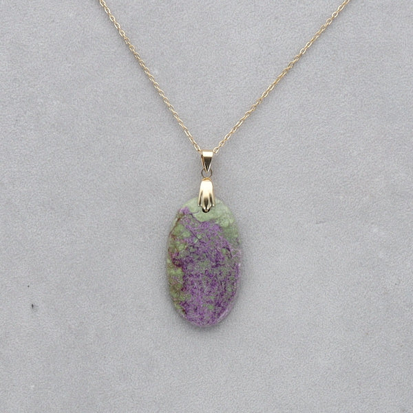 Purpurite Cabochon percé 29