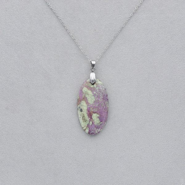 Purpurite Cabochon percé 7